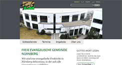 Desktop Screenshot of feg-nuernberg.de